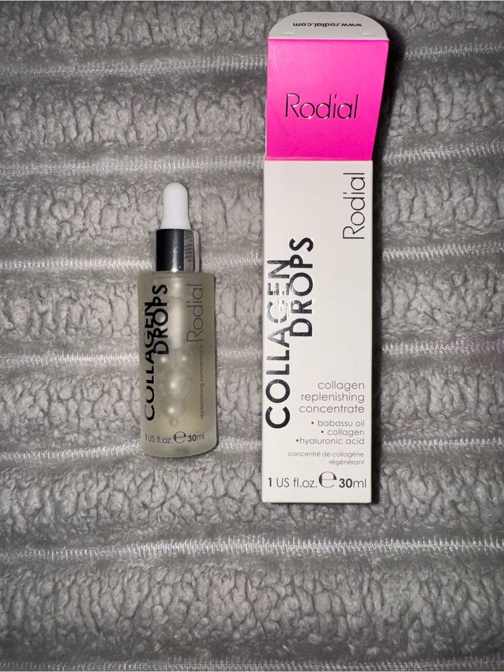 Rodial Collagen Drops Replenishing Concentrate 30ml NIB Open Box